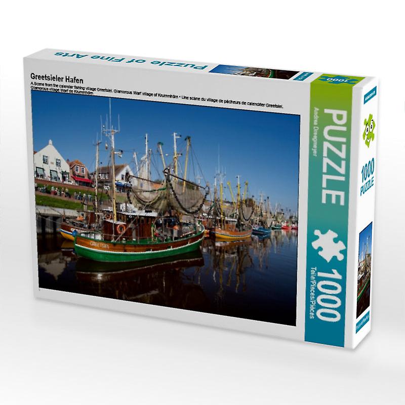 Greetsieler hafen   calvendo foto puzzle