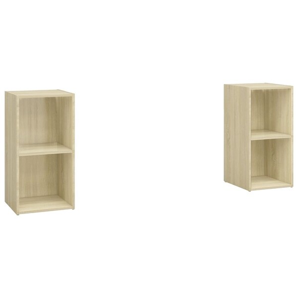 TV Cabinets 2 pcs Sonoma Oak 28.3