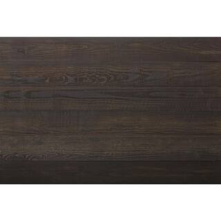 Thermo-treated 14 in. x 5 in. x 4 ft. Black Holey Wood Wall Planks 10 Sq. Ft. Per Pack RichM801WRug14