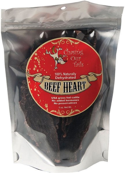 Chasing Our Tails Dehydrated Beef Heart Dog Treats