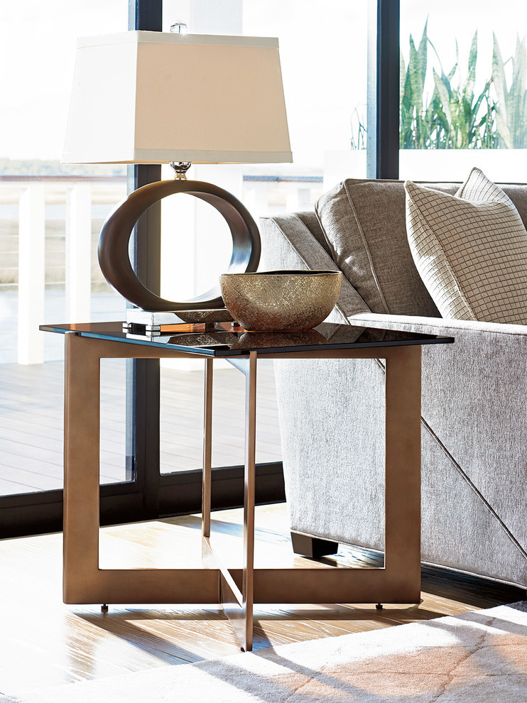 Lexington Zavala Aperture End Table   Contemporary   Side Tables And End Tables   by Lexington Home Brands  Houzz