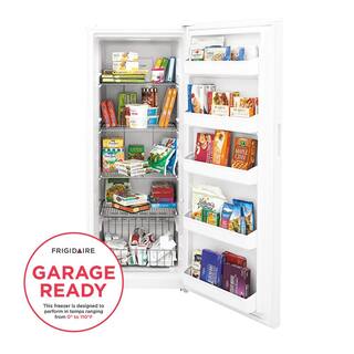 Frigidaire 18 cu. ft. Garage Ready Upright Freezer in White FFFU18F2VW