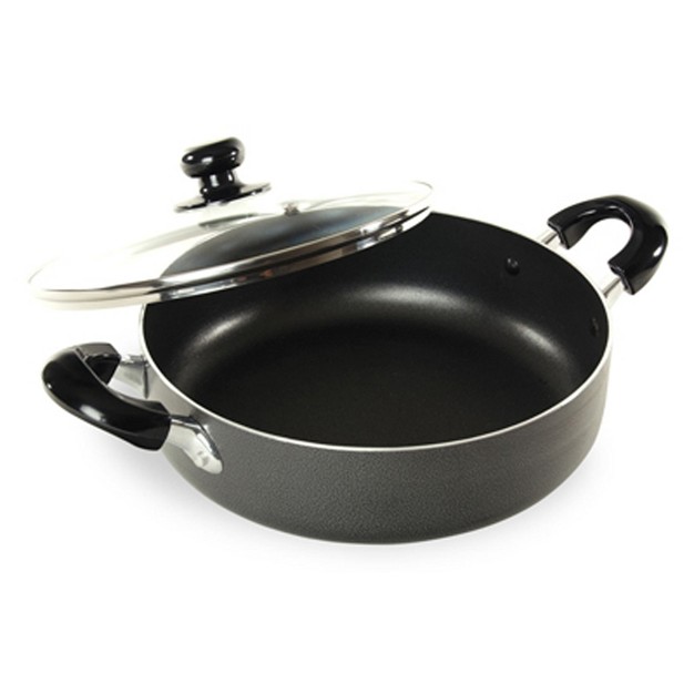 Better Chef 14in Stovetop Deep Fryer Pan In Black And Gray