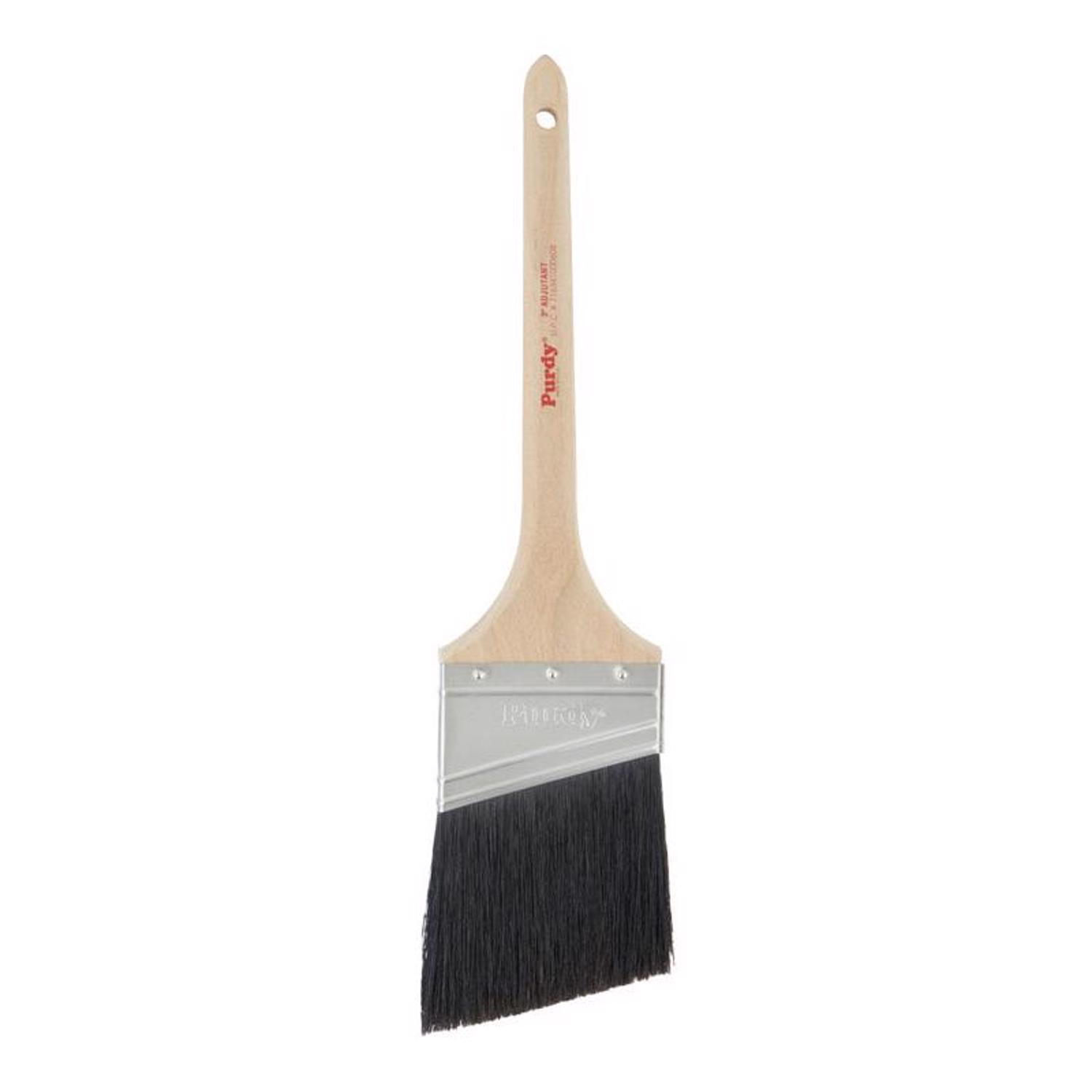 Purdy Black Bristle Adjutant 3 in. Medium Stiff Angle Trim Paint Brush