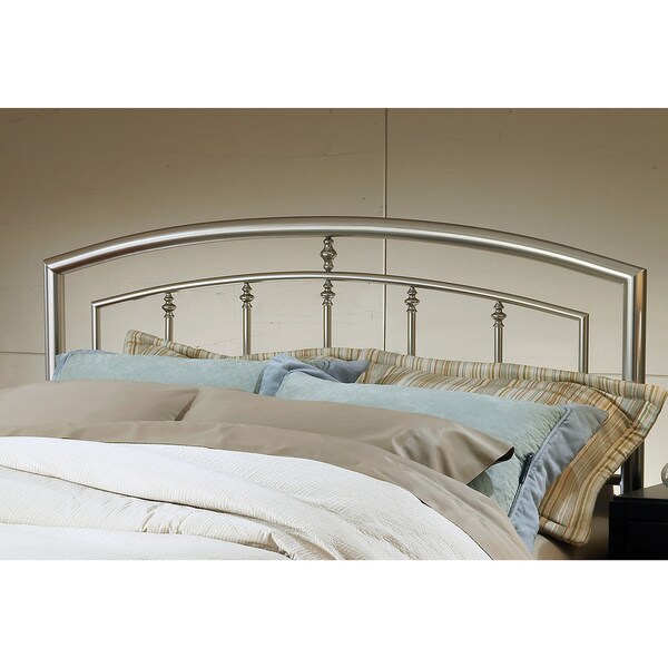 Hillsdale Claudia Metal Headboard， Matte Nickel - - 9098390