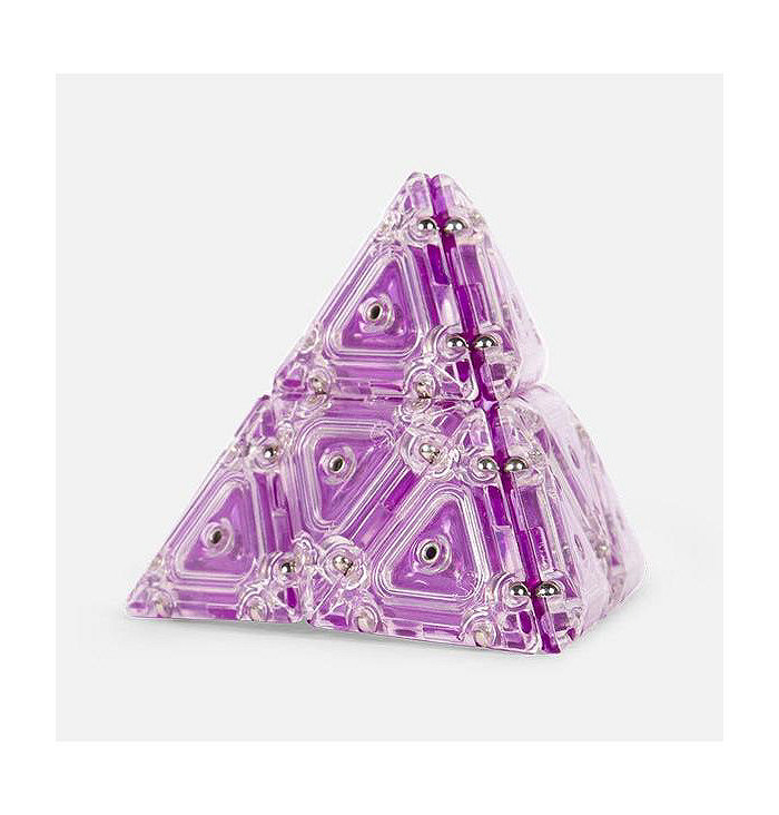 Speks Quartz Pyramid Magnetic Triangles Set of 12 Fidget and Building Toy