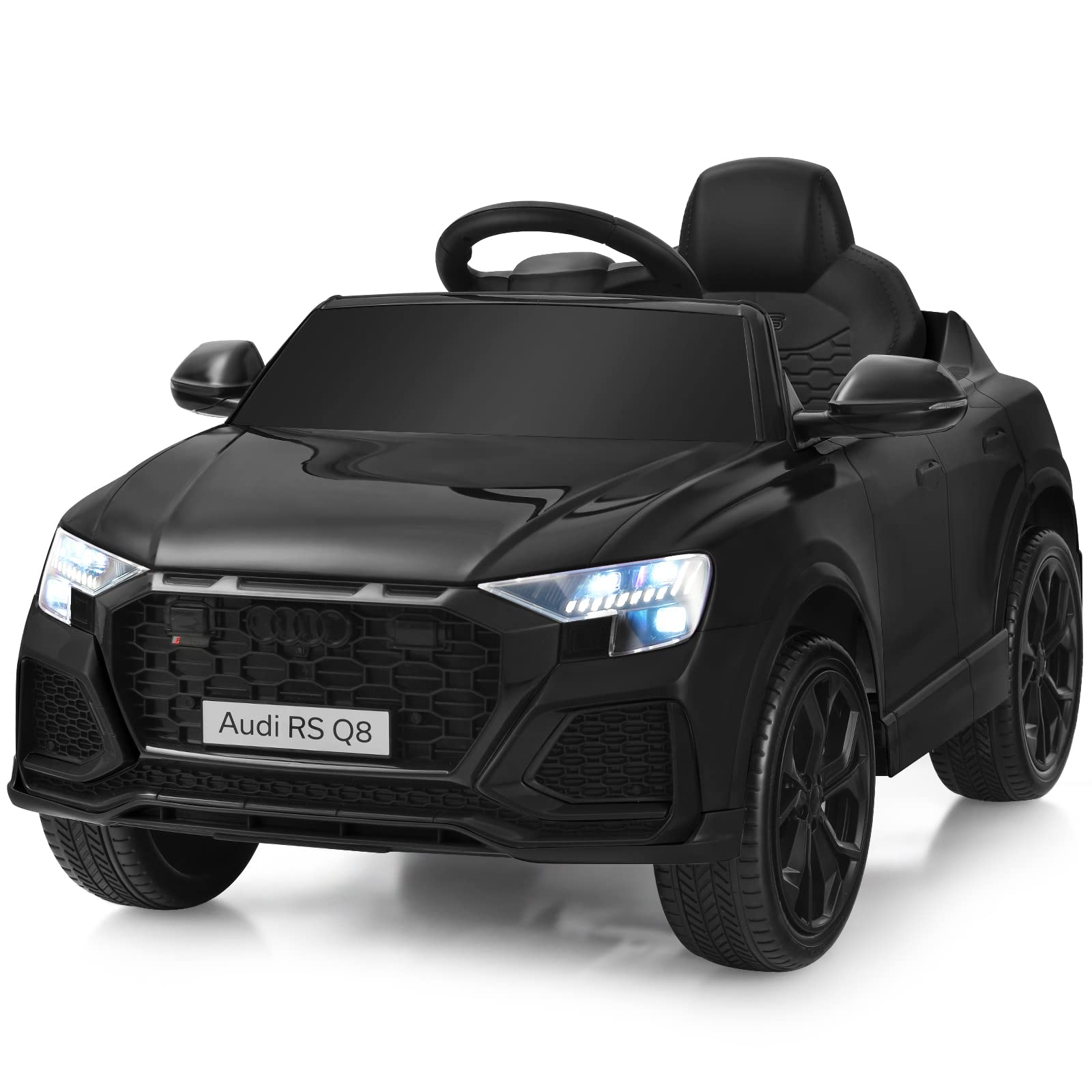 Costzon Ride on Car, 12V Licensed Audi Q8 Kids Cars to Drive w/ Remote Control