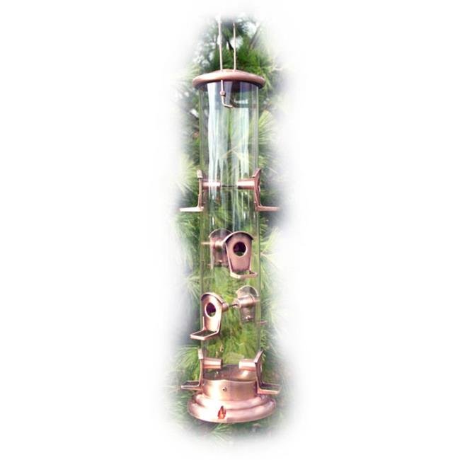 Brushed Copper Mega Tube Feeder