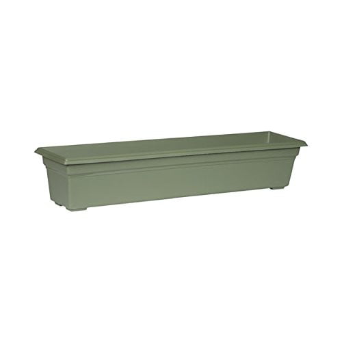 Novelty Countryside Flower Box, 30 Inch, Sage