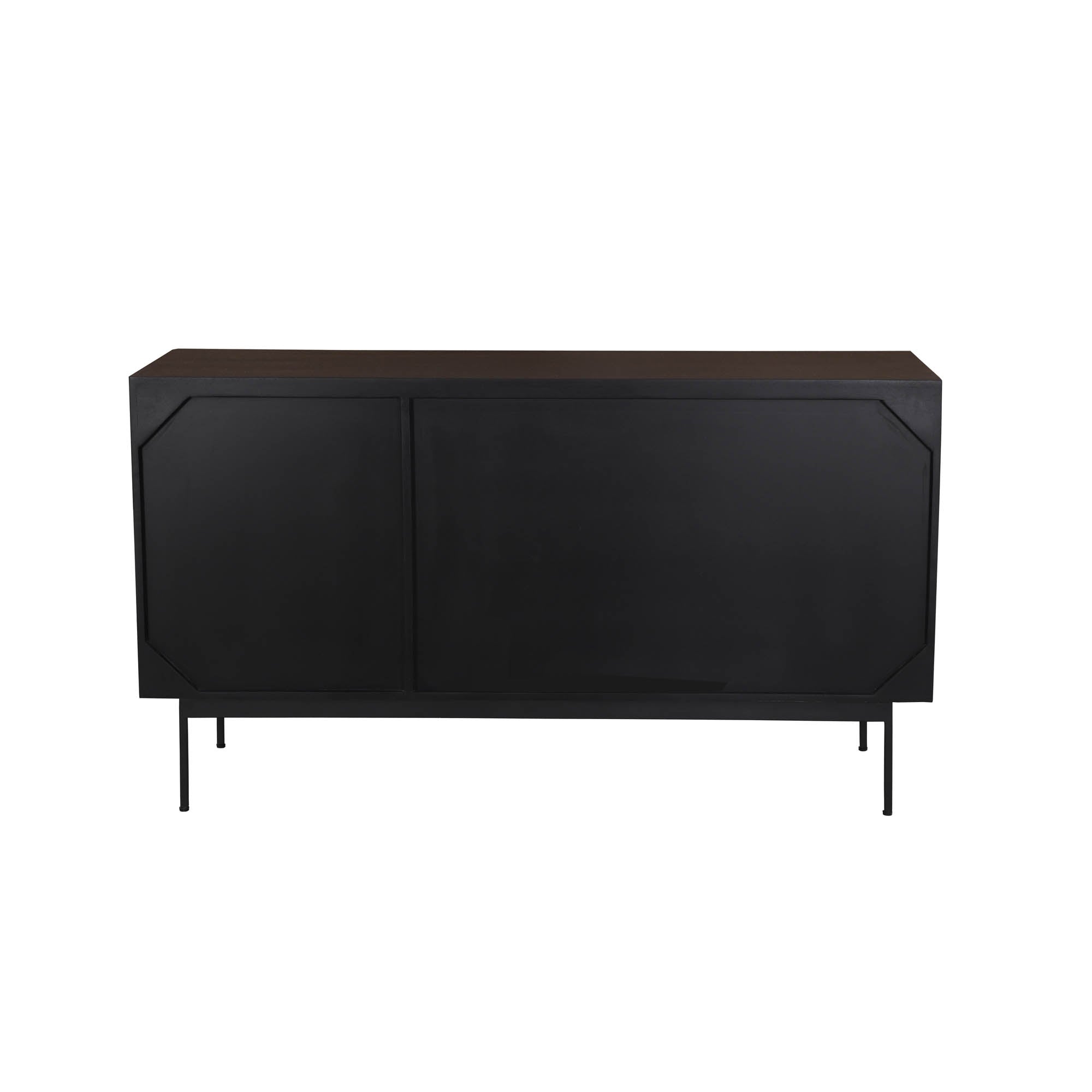 Hexa Sideboard - Black Fossil