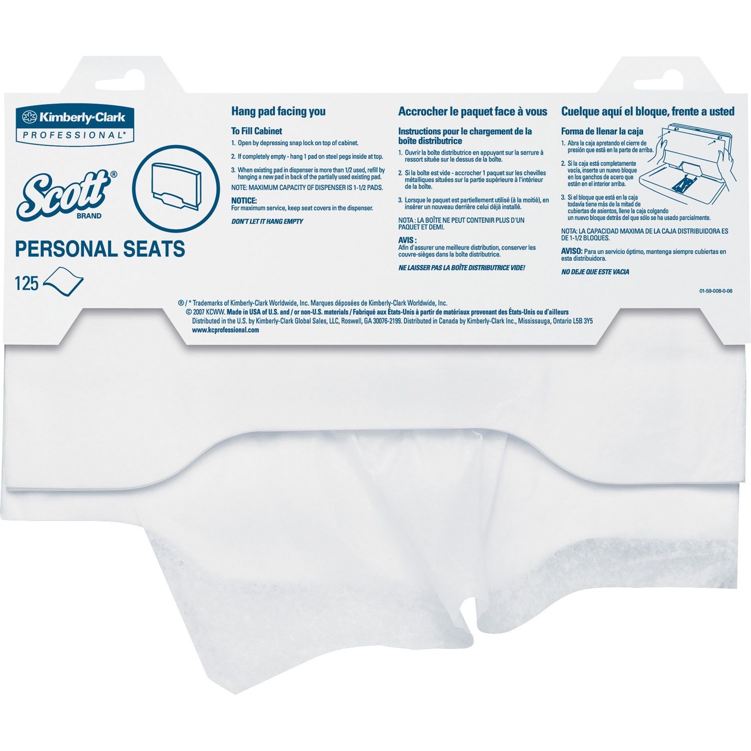 Personal Seats by Kimberly-Clark Corporation KCC07410