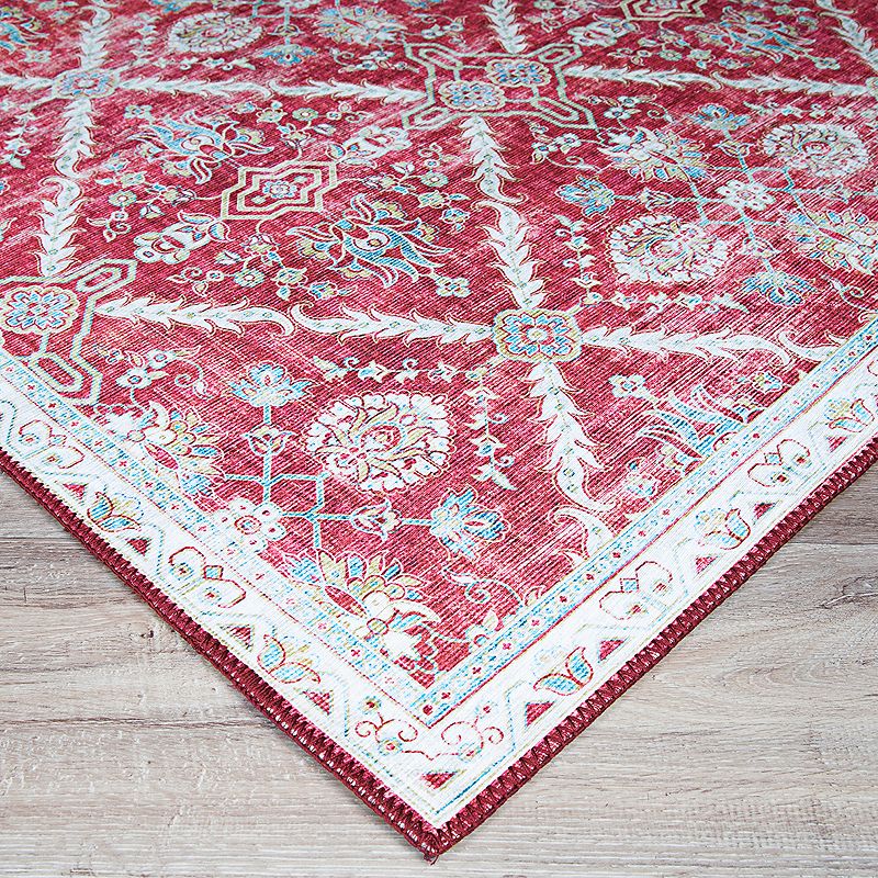 Couristan Pasha Arcadia Garnet Area Rug