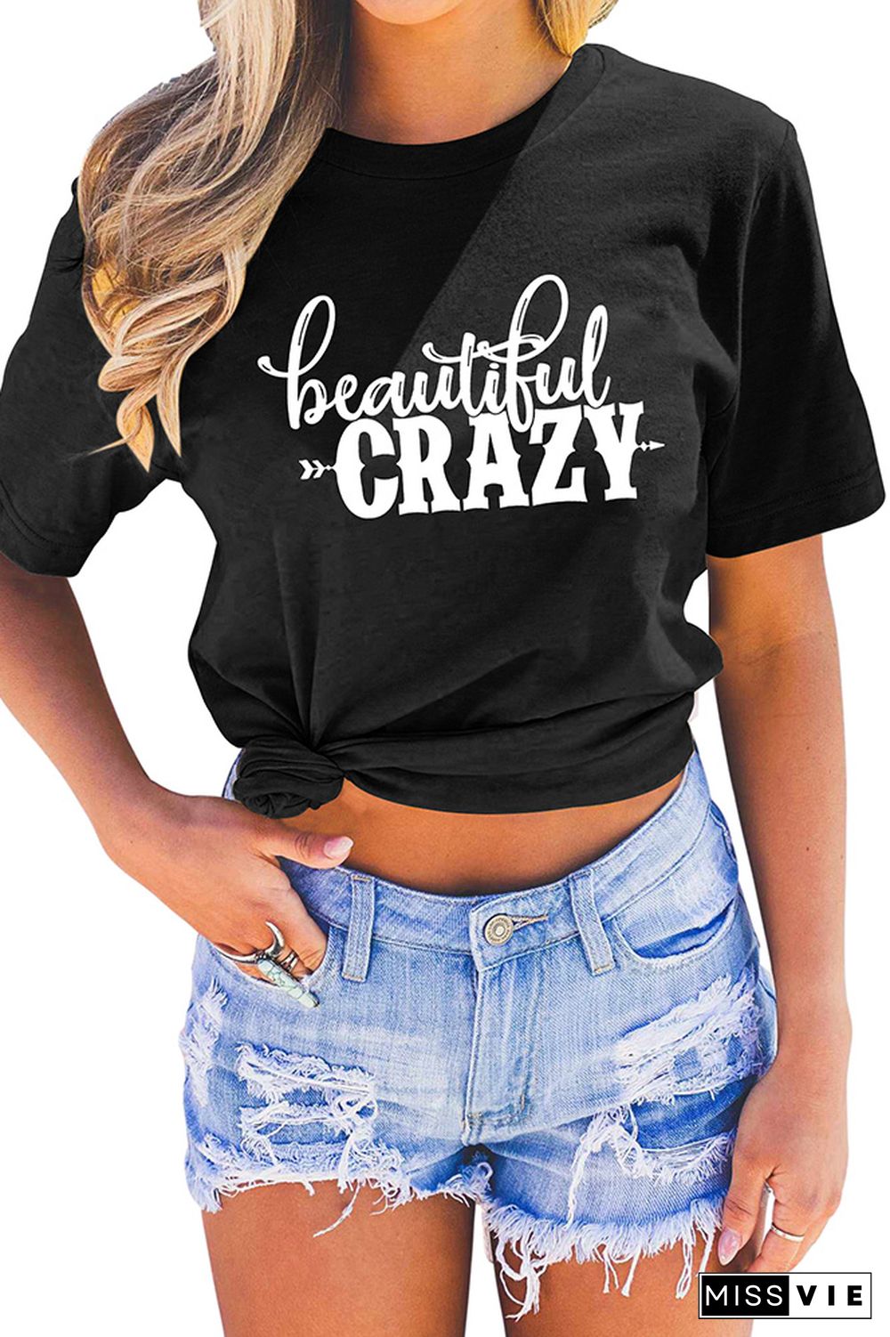 Beautiful Crazy Graphic Tee