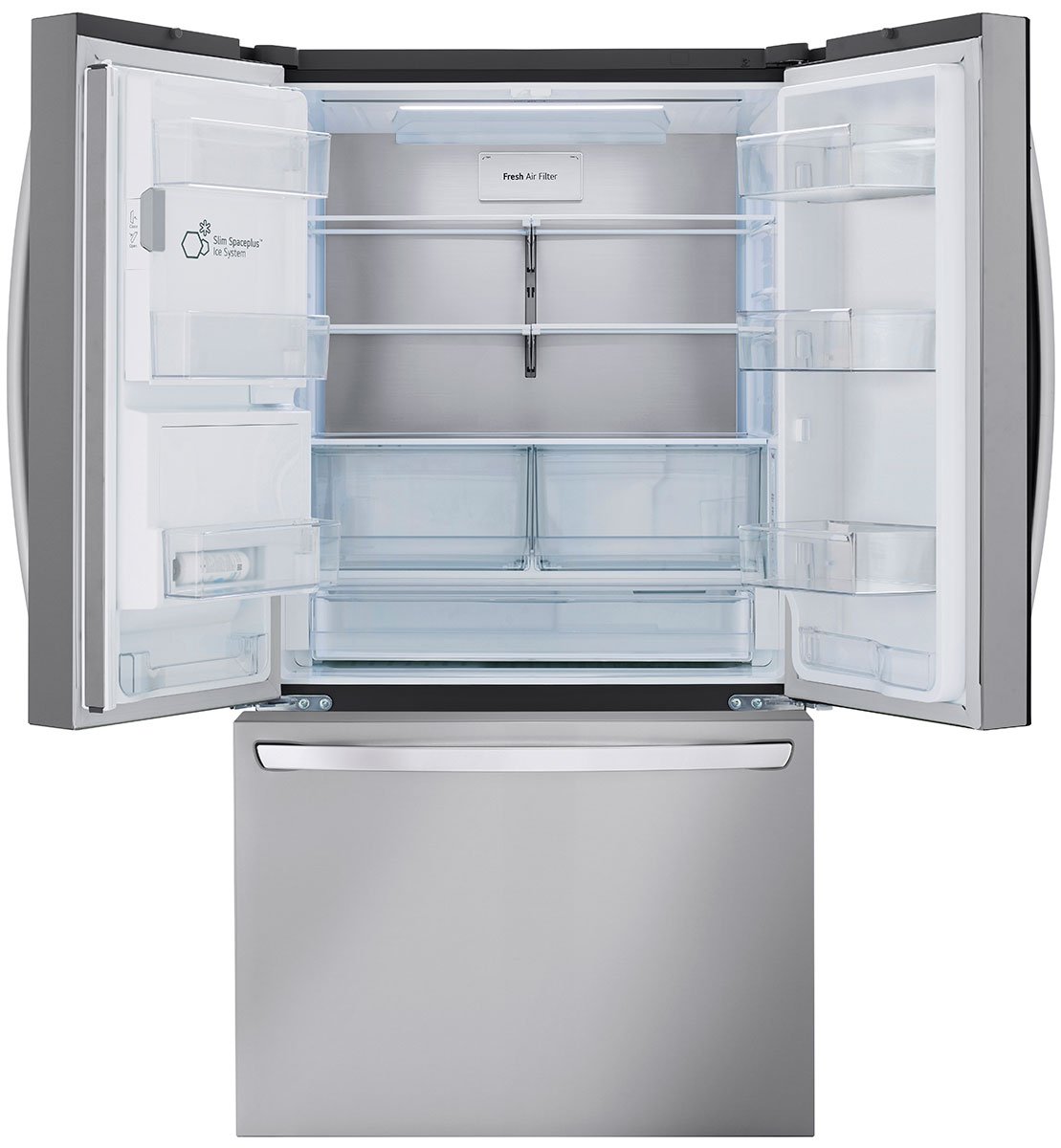 LG ADA 26 Cu. Ft. Counter Depth MAX Refrigerator in PrintProof Stainless Steel