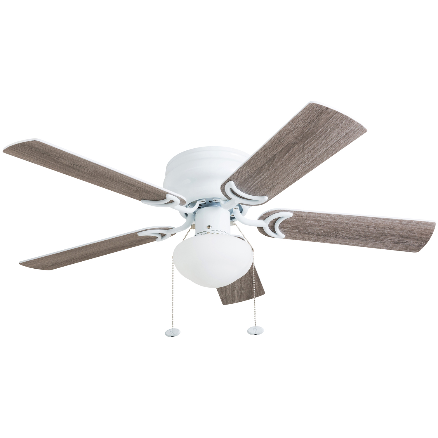 Prominence Home 42 Alvina Flush Mount Indoor White Ceiling Fan