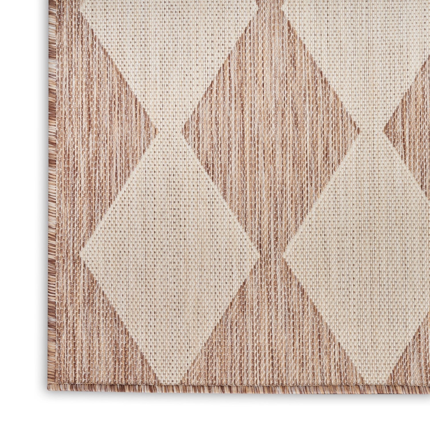 Positano Indoor/Outdoor Beige Geometric Rug