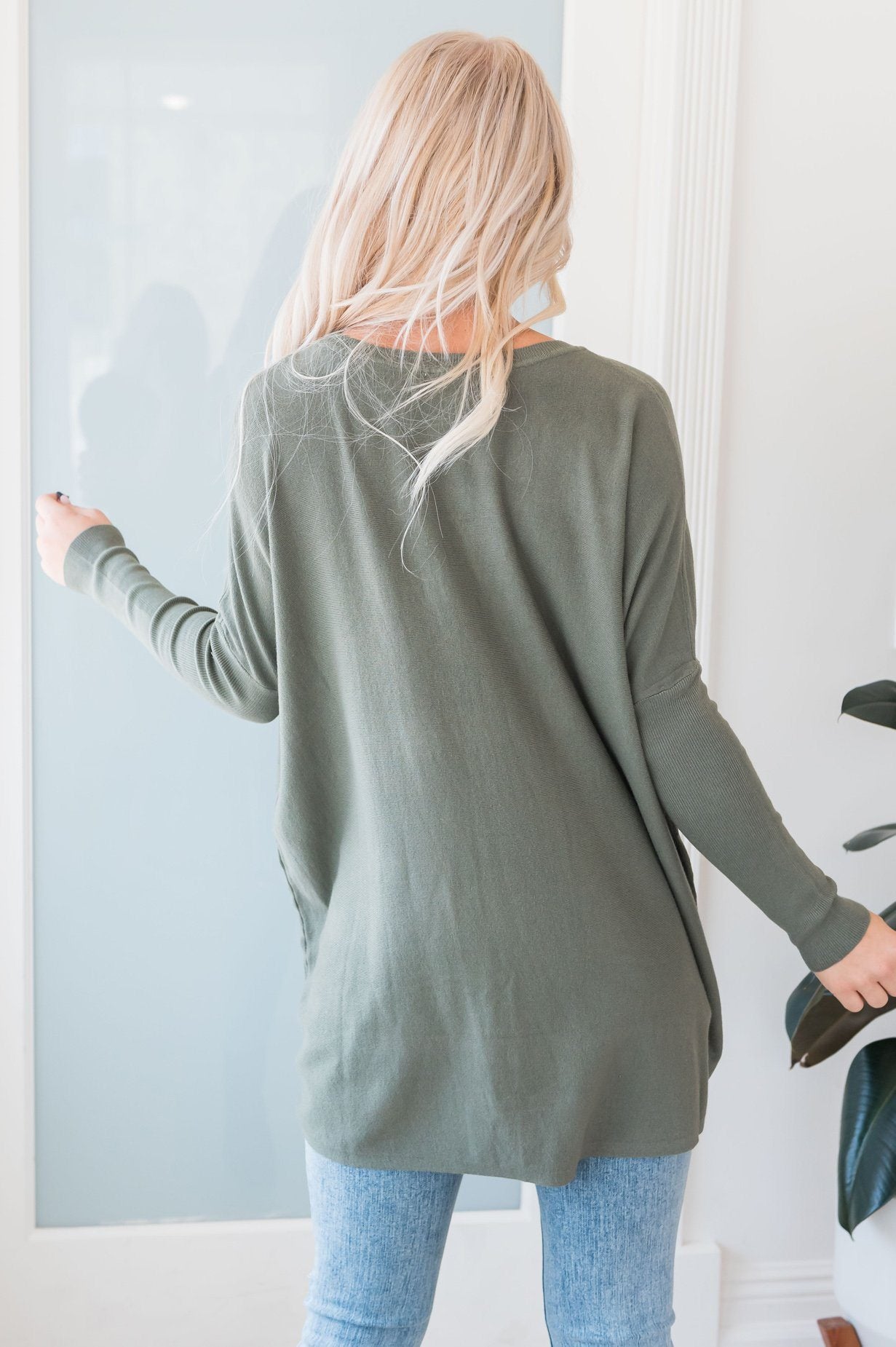 Casual Chic Modest Oversize Sweater