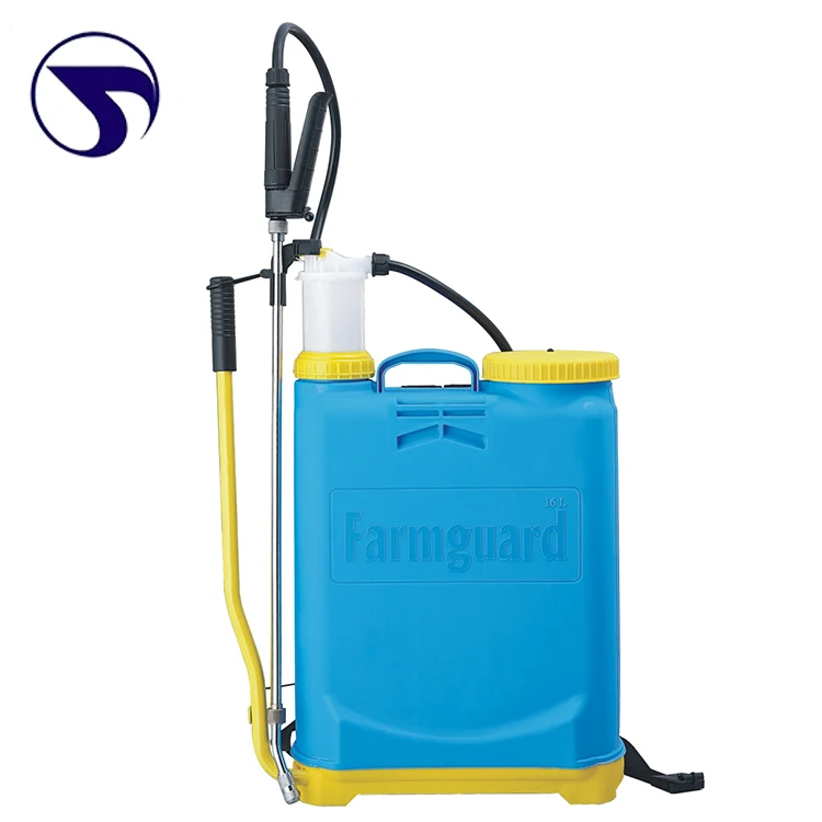 PP 16 Litre  knapsack agriculture manual hand operated paddy weed killer sprayer