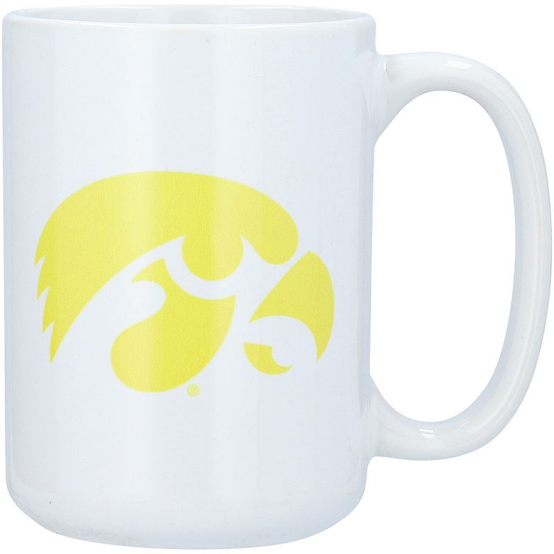 Iowa Hawkeyes 15oz. Primary Logo Mug