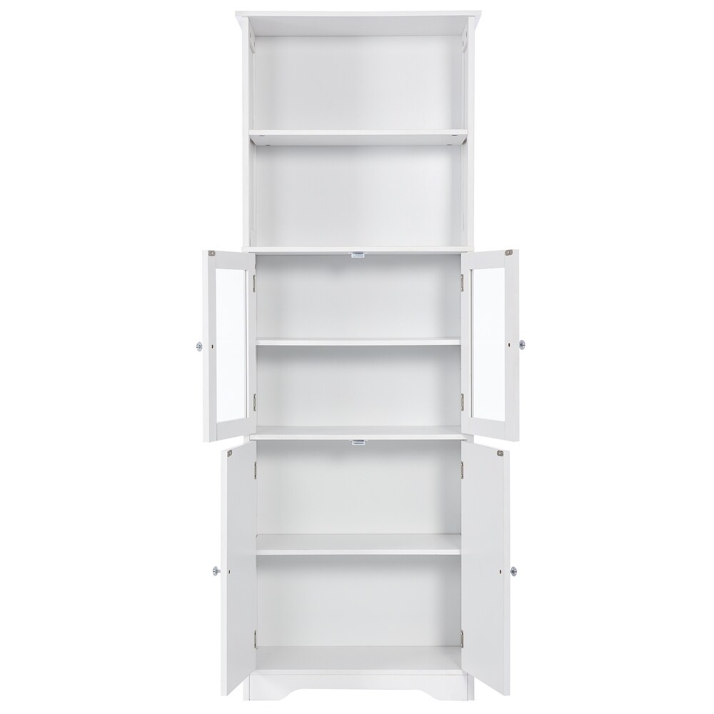 Tall Storage Cabinet with Shelves