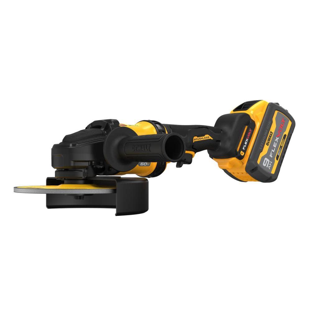 DEWALT 60V MAX  Grinder with Kickback Brake 7 Brushless Cordless Kit ;