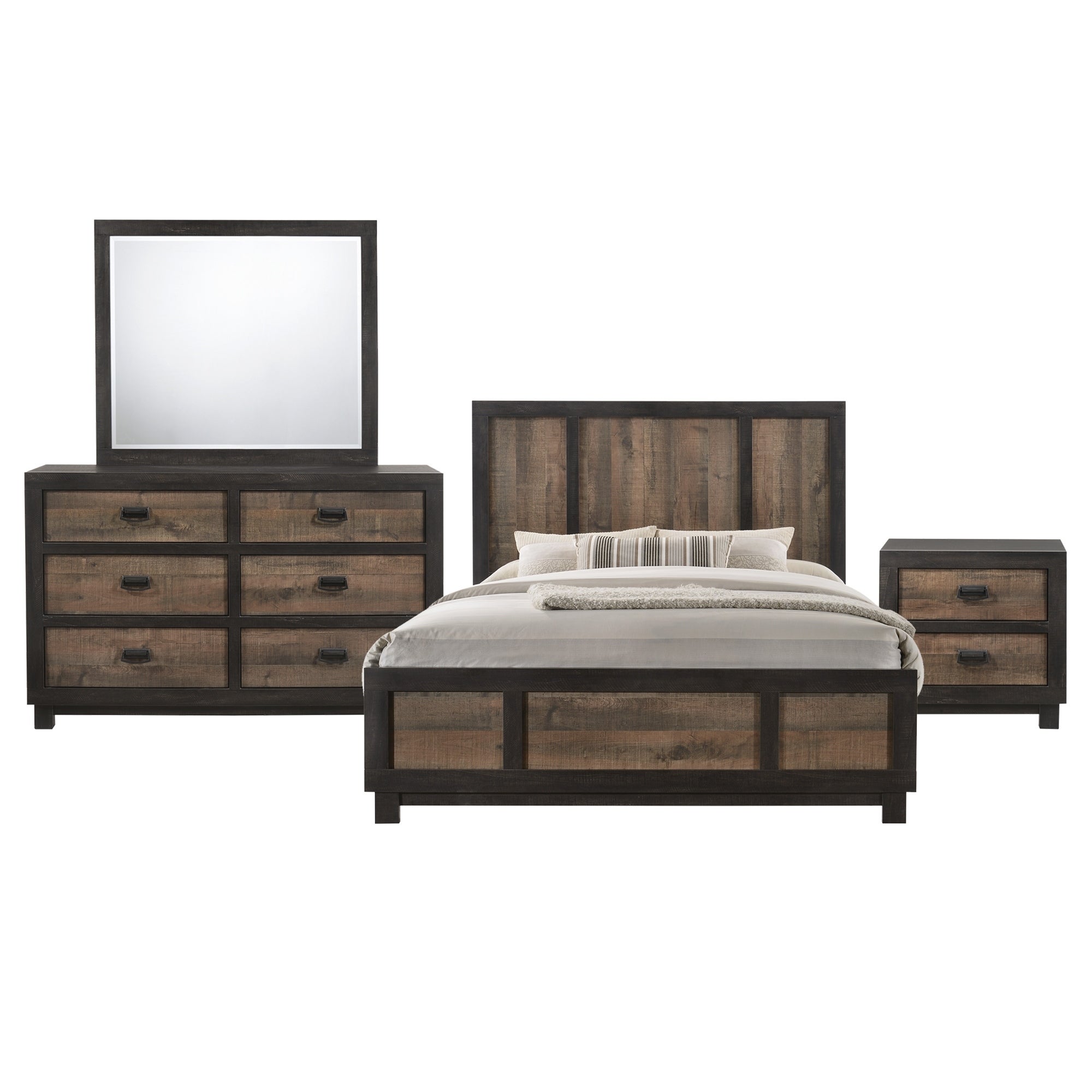 Picket House Furnishings Harrison King Panel 4PC Bedroom Set - - 22106856