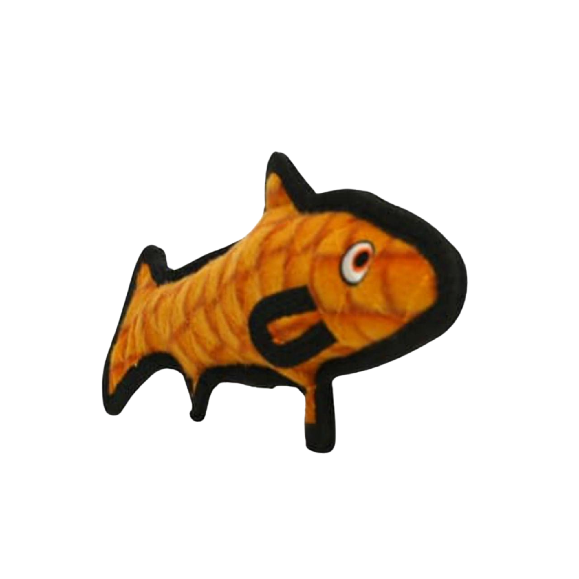 VIP Tuffy's Ocean Creatures Trout Dog Toy Orange