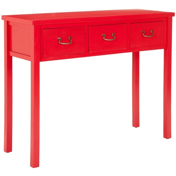 SAFAVIEH Cindy Red Console Table - 39.4