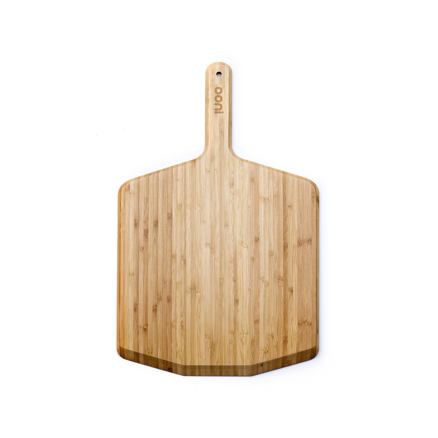 Ooni 14-Inch Bamboo Pizza Peel and Serving Board