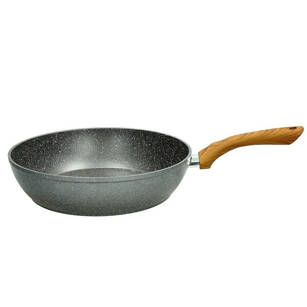 Wood and Stone Style Fry Pan