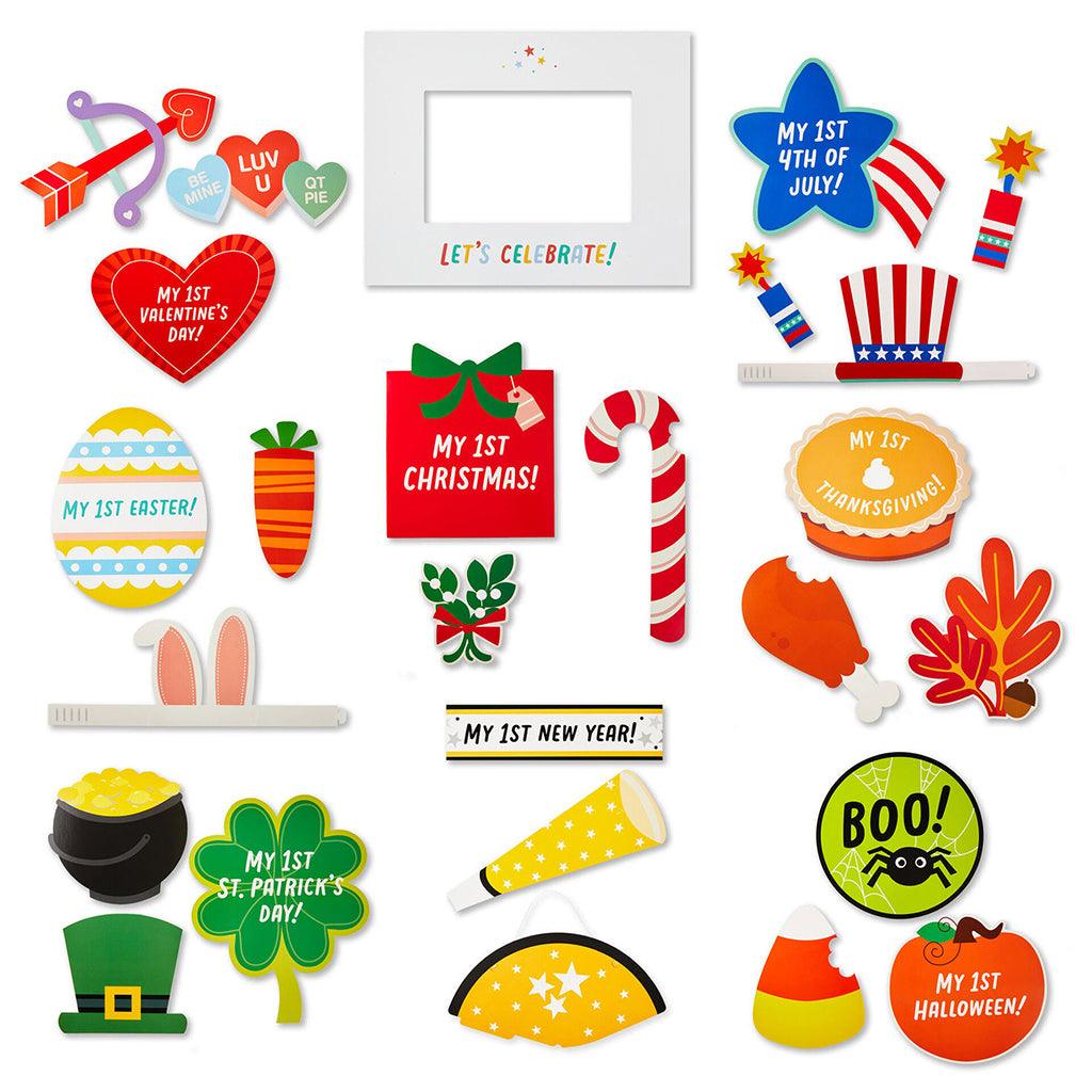 Hallmark  Baby's First Holidays Pics 'n' Props Kit