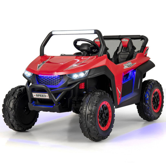 Costway 26851749 12V 2 Seater Kids Ride on UTV wit...