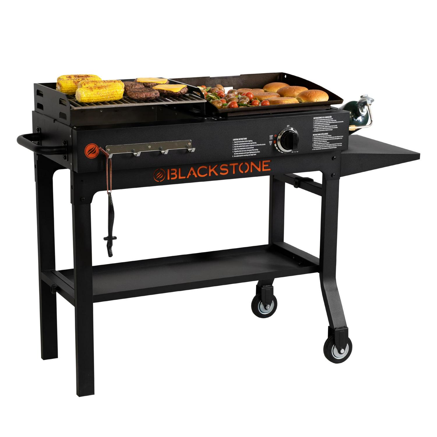 Blackstone Duo 17  Griddle and Charcoal Grill Combo  Crowdfused