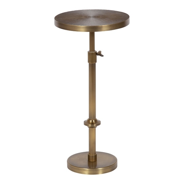 Kate and Laurel Engles Metal Table and Plant Stand