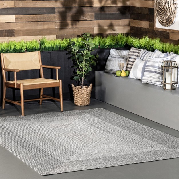 Nuloom Valerie Textured Geometric Indoor outdoor Area Rug