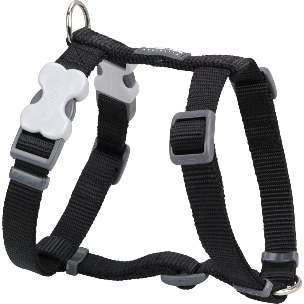 Classic Black Dog Harness