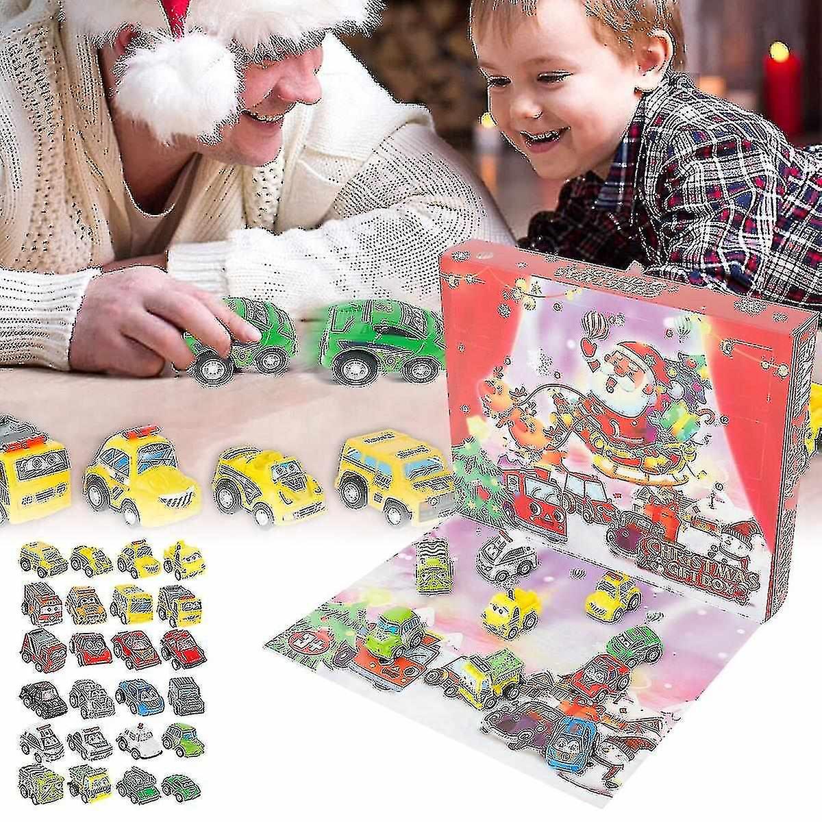 Vdstar-24pcs Car Advent Calendar 2022