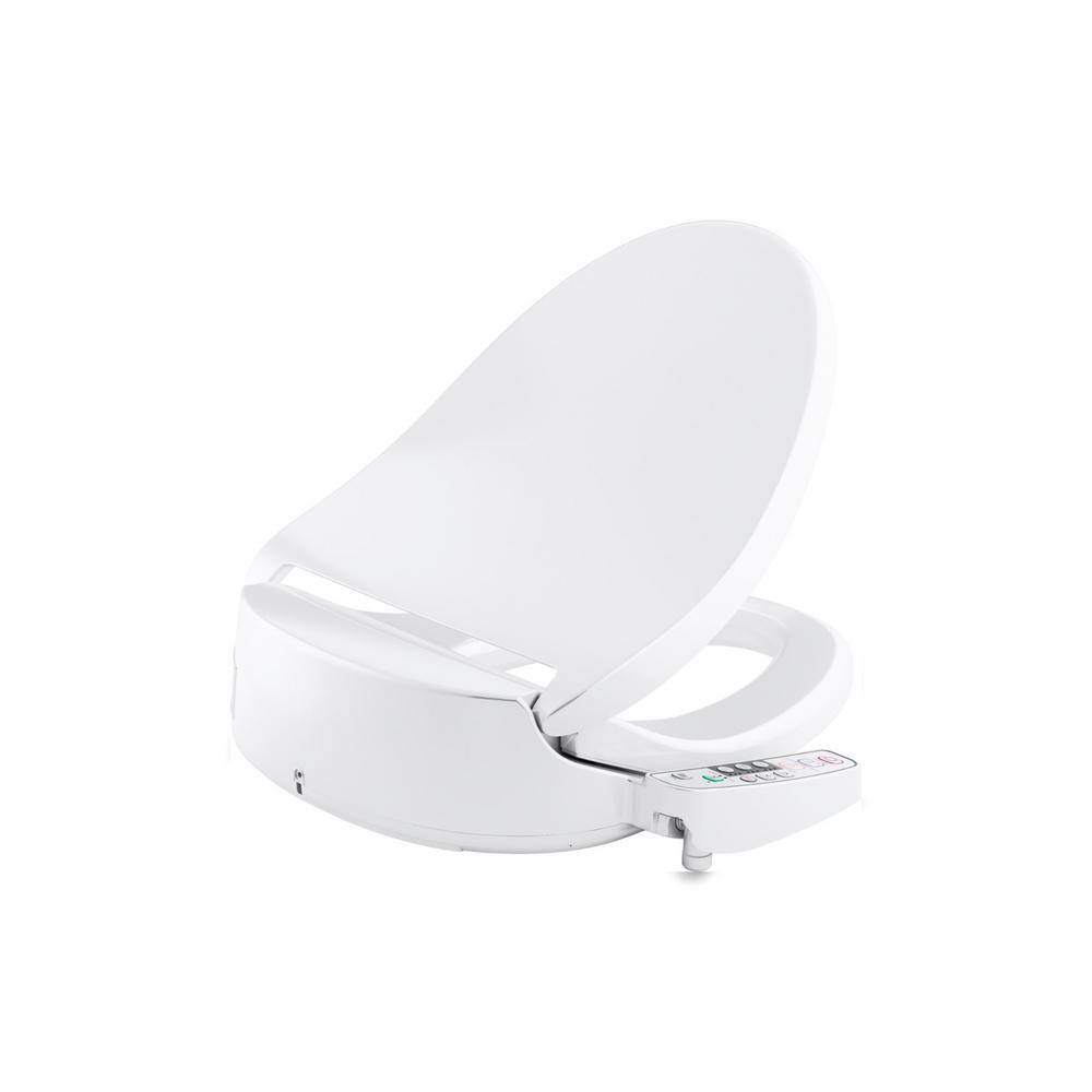 KOHLER Novita Electric Bidet Seat for Elongated Toilets in White BN330-N0