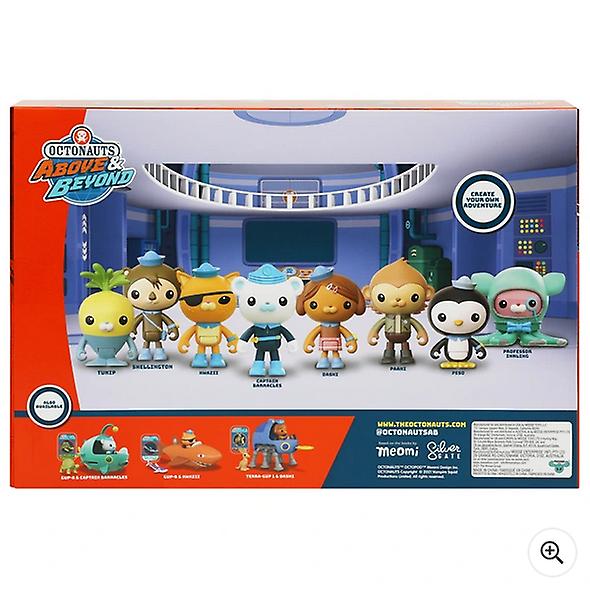 Octonauts above and beyond toy figure 8 pack