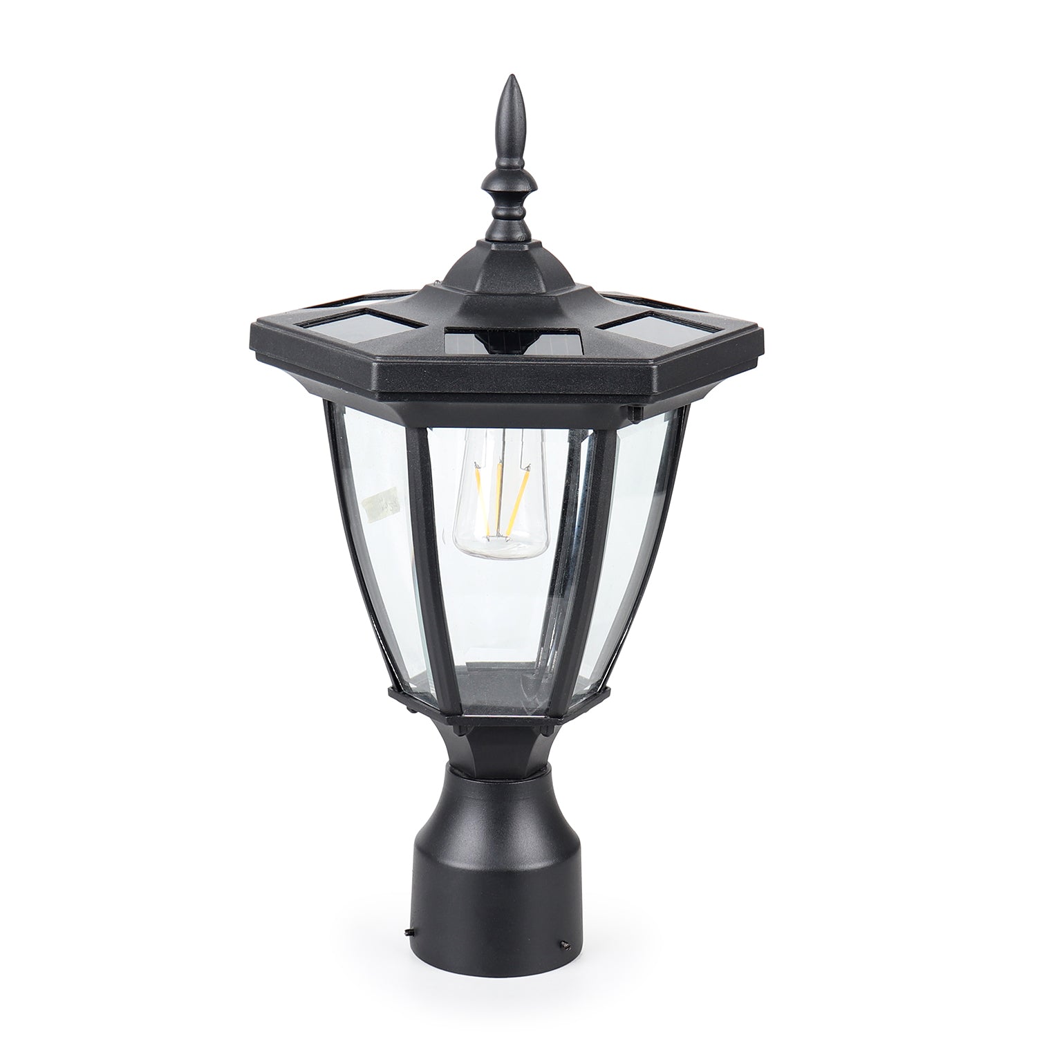 KMC KMC LIGHTING ST6321Q-A Solar Powered Lamp Post Light Outdoor 75 Lumens 3