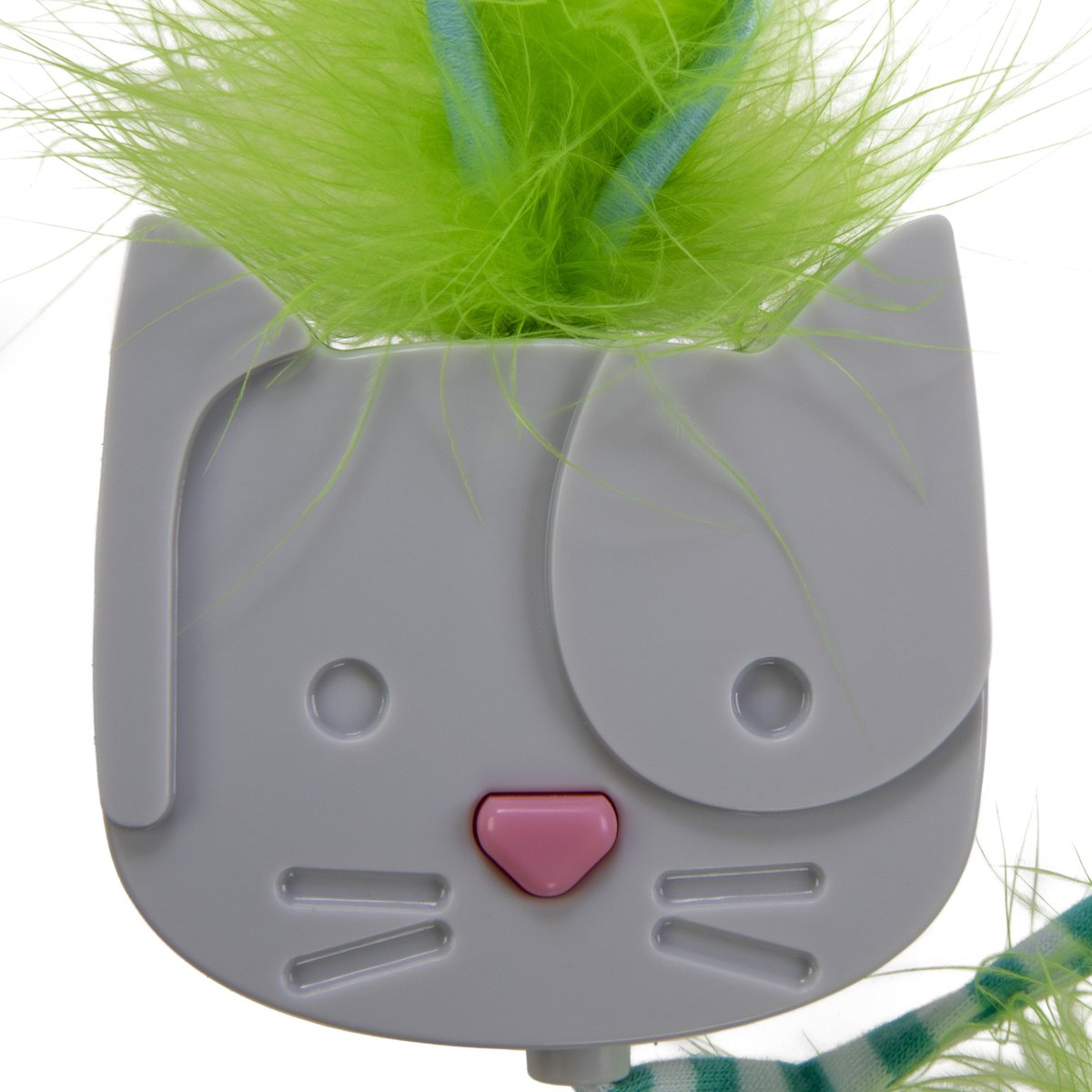 SmartyKat Twirly Tail Hanging Electronic Teaser Cat Toy