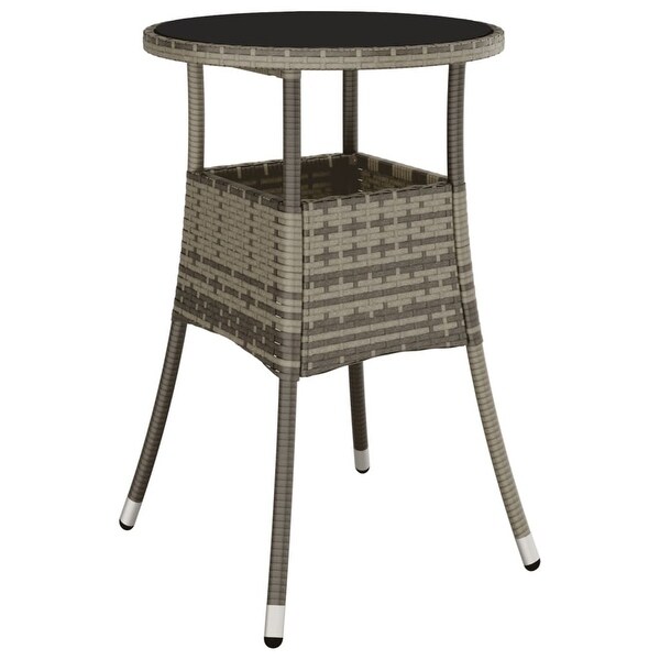 vidaXL Patio Table Ø23.6