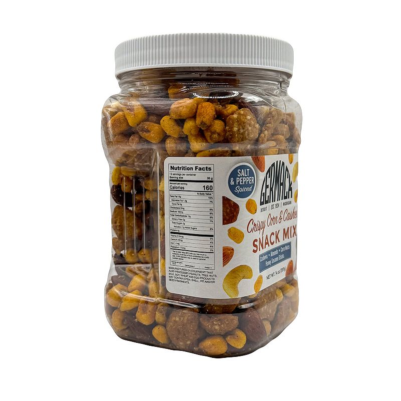 Germack Crispy Corn and Cashew Crunch Snack Mix