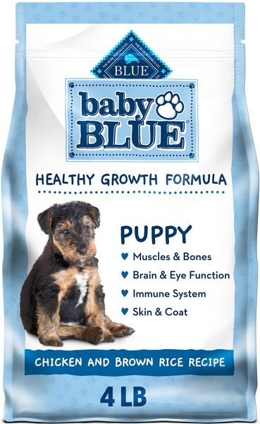 Blue Buffalo Baby Blue Healthy Growth Formula Natural Chicken and Brown Rice Recipe Puppy Dry Food