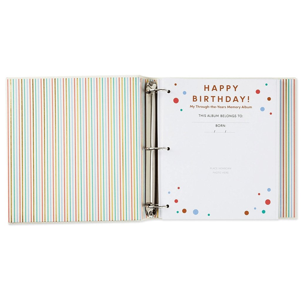 Hallmark  Happy Birthday! My Through-the-Years Memory Album