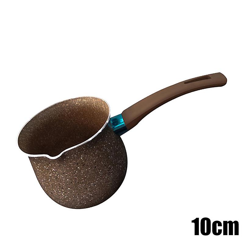 Single Handle Anti-scalding Coffee Pot Non-stick Pan Mini Milk Pot Ceramic Coffee Pot Non-stick Coating Milk Pan New