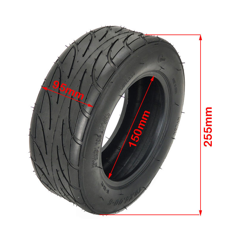 10X4.00 6 10*4.00 6 Tire Tubeless Vacuum Tyre For Harley Electric Citycoco Scooter Go karts ATV Quad bike OFF Road