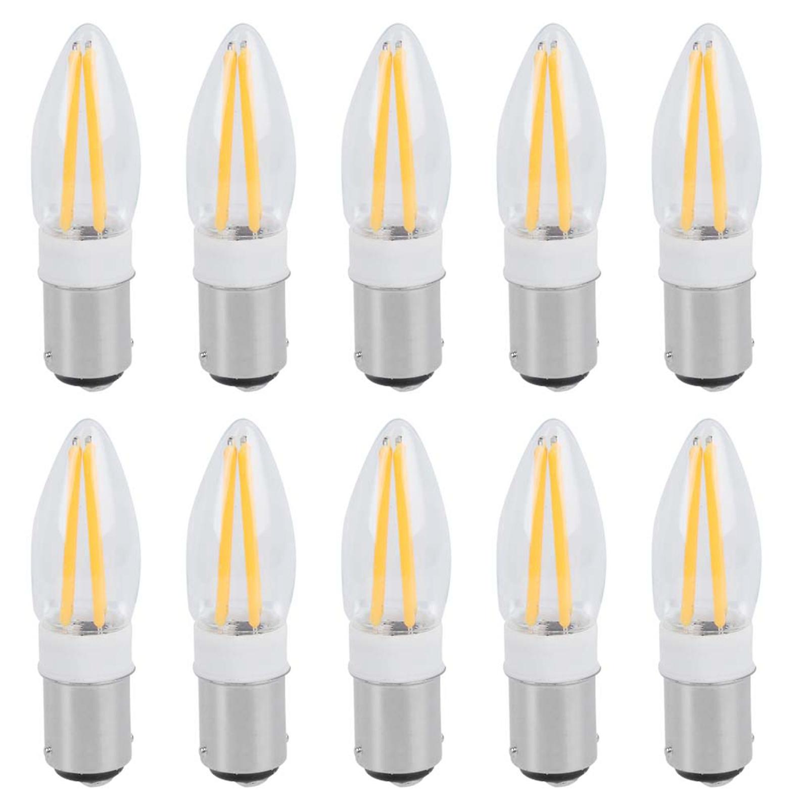 10pcs B15 Led Bulbs Ac110v 3w Light Bulb For Chandelier Ceiling Wall Lamp Warm White