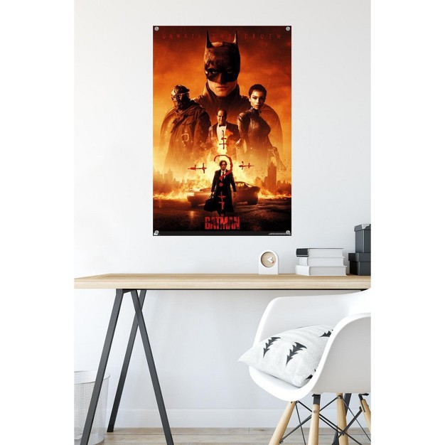 Trends International Dc Comics Movie The Batman One Sheet Unframed Wall Poster Prints