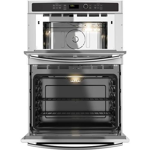 GE 30-inch, 5 cu. ft. Built-in Combination Wall Oven JT3800SHSS